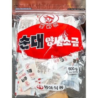  범아 순대소금 3g x200입 600g 소금 천일염 오복소금 (WC7E17D)