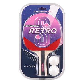 참피온 RETRO-S 쉐이크 탁구라켓