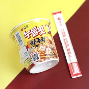 농심 누들핏 카구리맛 40.5g / 저칼로리 비빔 컵라면 소컵