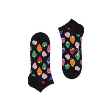 Happy Socks 독특한 패턴의 프린트 블랙 언더웨어