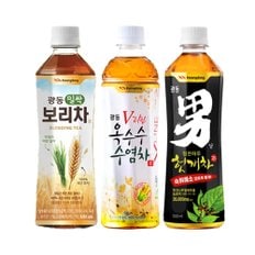 광동 헛개차 + 옥수수수염차 + 밀싹보리차 500ml 각8입 총 24입 대량 소량