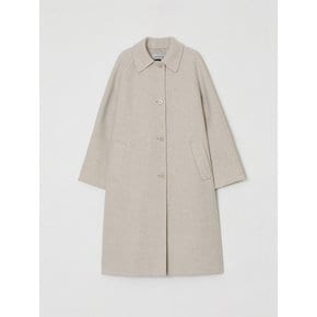 BALMACAAN HANDMADE LONG COAT (OAT GRAY)