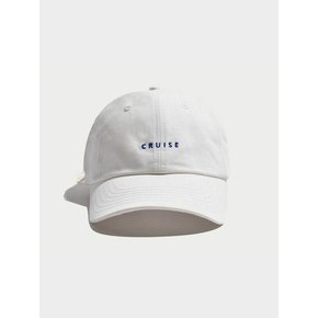 더캡 CRUISE 워싱 볼캡 C1 화이트