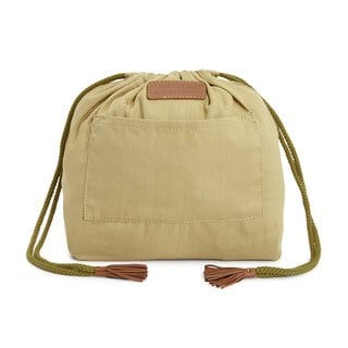 드래곤디퓨전 [부산점] 공식수입 플랫 고라 미니 여성 이너백 CDS S BEIGE 8809