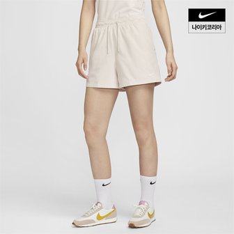 나이키 우먼스 나이키 스포츠웨어 클래식 우븐 미드라이즈 쇼츠 NIKE FV7558-104