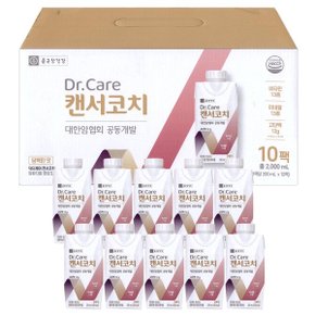 종근당건강 닥터케어 캔서코치 암환자 영양식 200ml x10팩