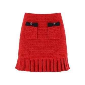 셀프포트레이트 [셀프 포트레이트] Womens Skirt RS24 150SK R RED