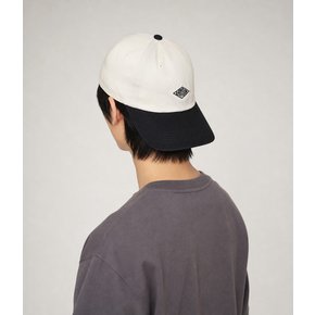 26SS CHINO CLOTH 6PANEL CAP 2TONE (DTH0228-TKC-ECRUXBLACKBLACK) (치노 클로스