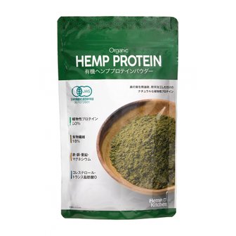  160g Hempkitchen [신패키지]유기 햄프 단백질 파우더 두유·요구르트에 조금 더해 식물성