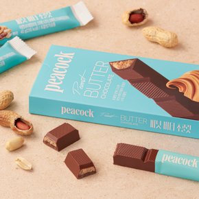 신상 피코크 피넛 버터 초콜릿 120g(40g*3개)
