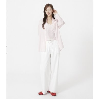 제천벨트 와이드핏 데님 팬츠 (PR2DP432)