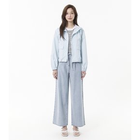 제천벨트 와이드핏 데님 팬츠 (PR2DP432)
