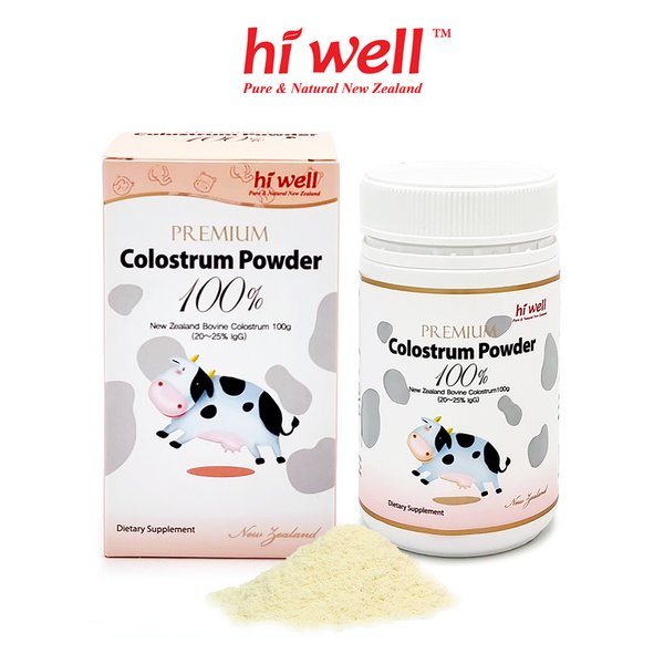 뉴질랜드 초유 파우더 2+2 (파우더 100g 2통+츄어블 Plus 미니 30정 2통)