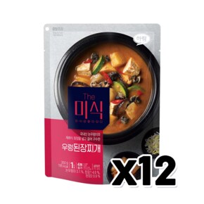 더미식 우렁된장찌개 즉석조리식품 350g x 12개