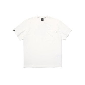 다이나핏 (정상가 69,000원)세미오버핏 가슴포켓 GRAND(그랜드) 남성 반팔티(Off White)(YMM23253W3 SDM2)