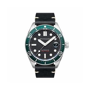 미국 스피나커 시계 Spinnaker Mens 40mm Croft Mid Size Automatic 워치 with 레더 or 스테인리