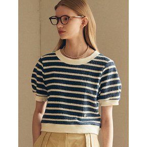 RIBBON STRIPE T-SHIRT (blue stripe)