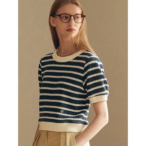 RIBBON STRIPE T-SHIRT (blue stripe)