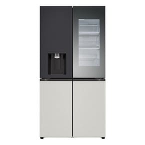 [LG전자공식인증점] DIOS 오브제컬렉션 얼음정수기 냉장고 W824MBG472S (820L)