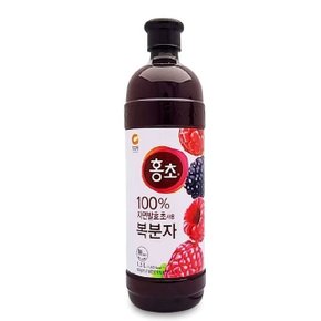 쿨샵 청정원 홍초 복분자 희석음료 숙성발효초 1.5L (WBAFA6B)