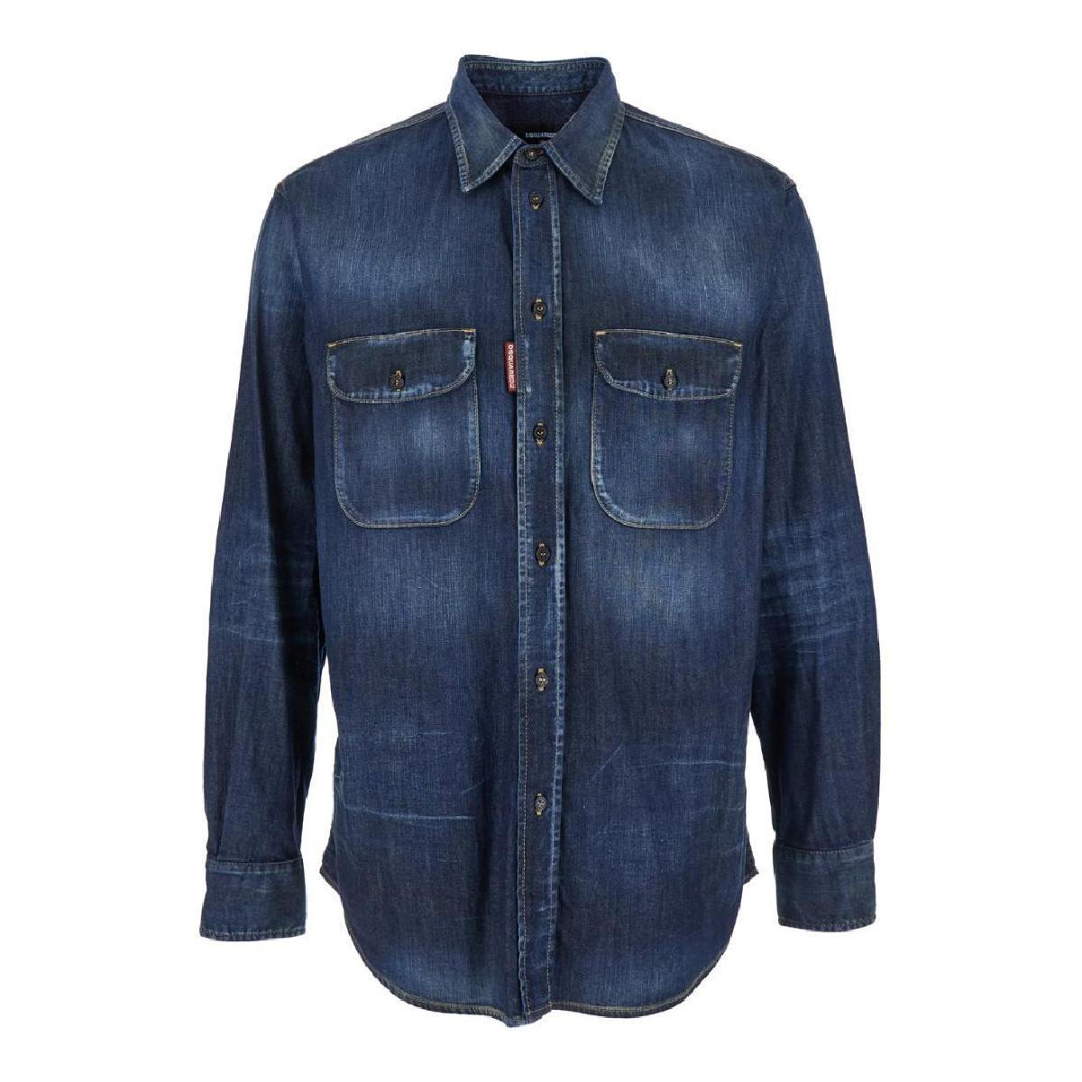 DSQUARED2 CANADIAN VINTAGE SHIRT S74DM0951S30341470 - 이마트몰