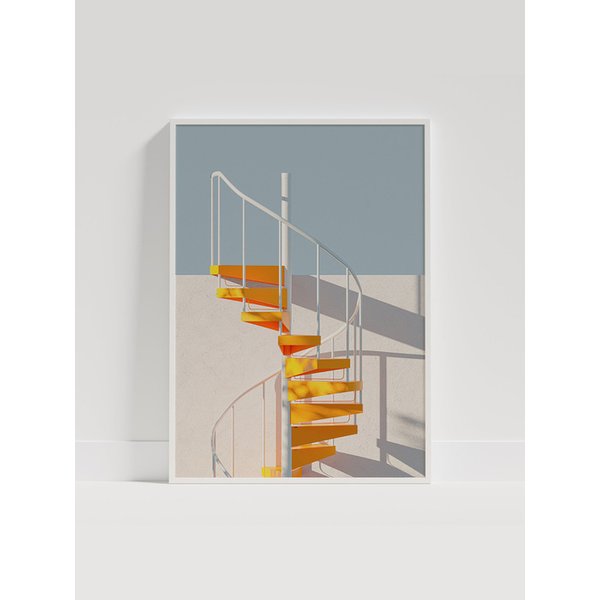 인테리어 사진 아트포스터 Railing 수플 A1 50x70 A2 사이즈