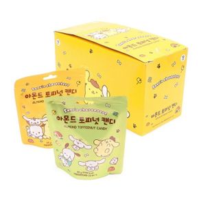 산리오캐릭터즈 토피넛캔디 50g 1타스 10개입 토피넛사탕 아몬드사탕 아몬드캔디