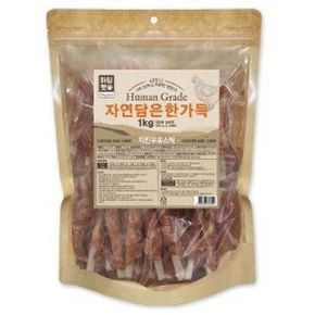 아임펫 자연담은 치킨 우틱 강아지 육포 간식 1kg