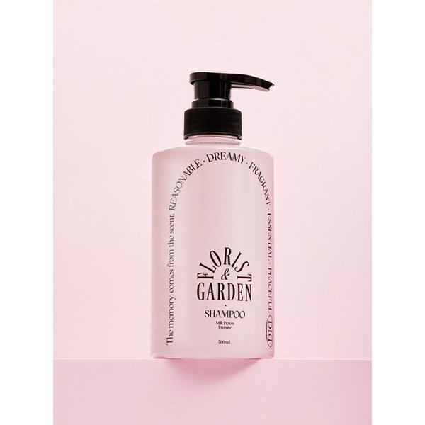 [증정]밀크프로틴 인텐시브 샴푸 플로리스트가든 500ml+샤쉐증정