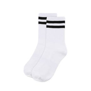 온삭스 더블 스트라이프 양말 LONG화이트 (ESOS2LWH)