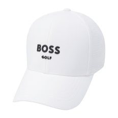 [BOSS GOLF] 유니섹스 골프 썸머 퍼포레이티드 캡 모자 화이트(BIATU781201)