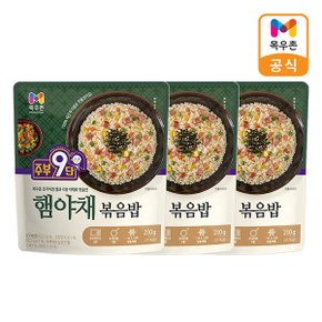 주부9단 햄야채볶음밥 210g x 3개