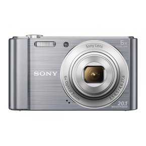 소니 SONY 디지털 카메라 Cyber-shot W810 광학 6배 실버 DSC-W810-S