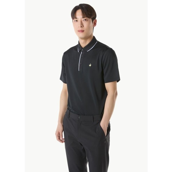 [여주점] LE_TANDARD 에센셜 PQ 티셔츠 GQ121MTS35 BLCK