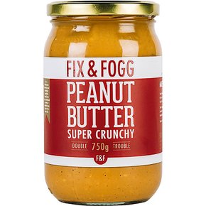 픽스앤포그 슈퍼 크런치 피넛 버터 땅콩잼 Fix & Fogg Peanut Butter Super Crunchy 750g