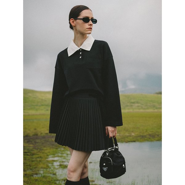 Memory bucket tote bag (black)