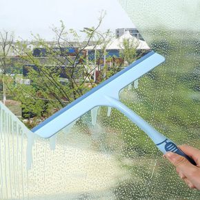 유리창 물기 습기 얼룩제거 창문청소 스퀴즈 블루