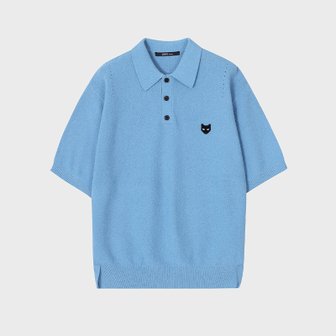 송지오 [파주점] 옴므 지제로 팬서 부클 카라 하프 니트 SI3KT957SB