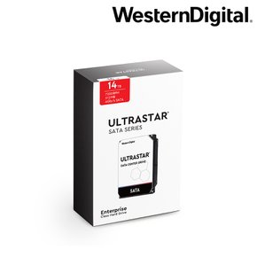 WD Ultrastar DC HC530 14TB 1PACK SATA3 WUH721414ALE6L4 패키지 헬륨 무상3년 NAS용 HDD