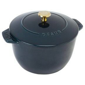 staub 스토우브 [라 코콧 de GOHAN 라메르 L 20cm 황동 노브 사양]