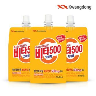 광동 [광동직영] 광동 비타500 치어팩 250ml 30팩 (무료배송)