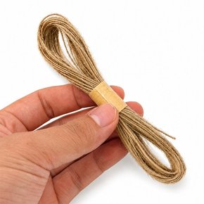 포장용마끈 황마끈 선물포장 DIY공예근 1mm 10M