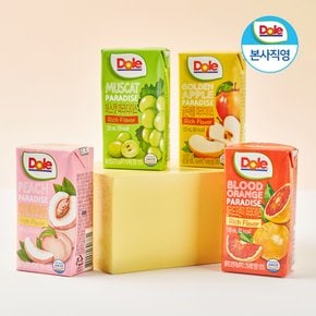 [사은품 증정] Dole 본사직영 과즙100% 골든애플 파라다이스 120ml 32팩 1박스 + 주스홀더