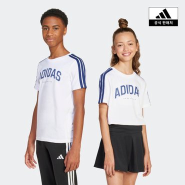 아디다스키즈 (A130-A160) J C COLLEG TEE (JI6674)