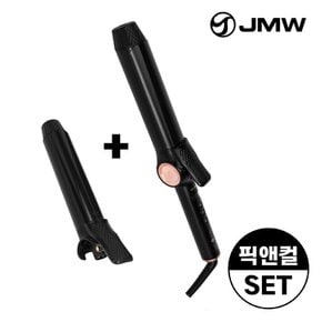 [JMW 본사직영] 열판교체 오일코팅 디지털 40mm 봉고데기 픽앤컬SET 본품+추가열판 WCS6040A_SET