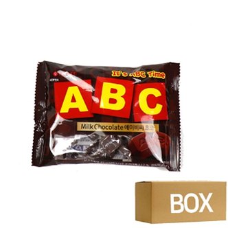 롯데 ABC 초코 밀크 초콜릿 초콜렛 20개 대용량 한박스