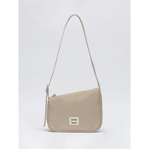 Slant medium shoulder bag_beige