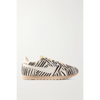 AUTRY 오트리 윈드스핀 제브라 프린트 소가죽 스니커즈 46376663162980763