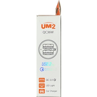 UM2 36W 차량용 고속충전기 QC3.0 2포트