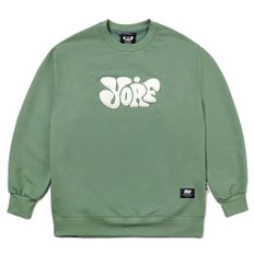 22 A/W YORF ANNIVERSARY SWEAT CREWNECK KHAKI 애니버서리 맨투맨 카